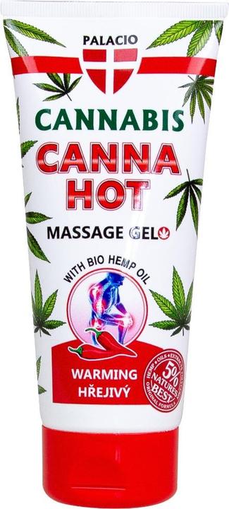 Palacio CANNAHOT Hanf-Massagegel, wärmend (1 x, 200 ml, 220 g)