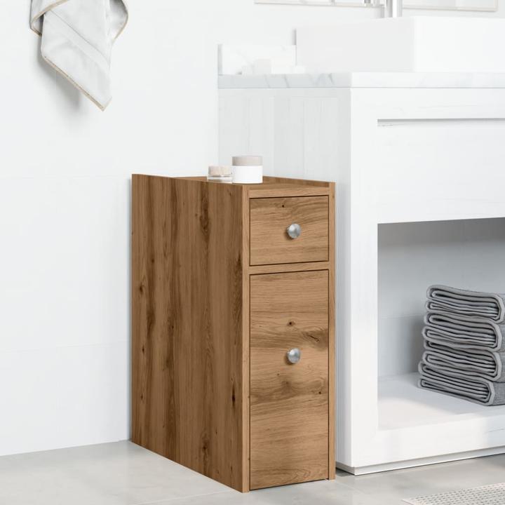 Immagine prodotto VidaXL Mobile bagno stretto con rotelle