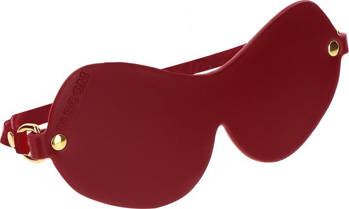 Actual product image Taboom Red Line Vegan Avantgarde Blindfold