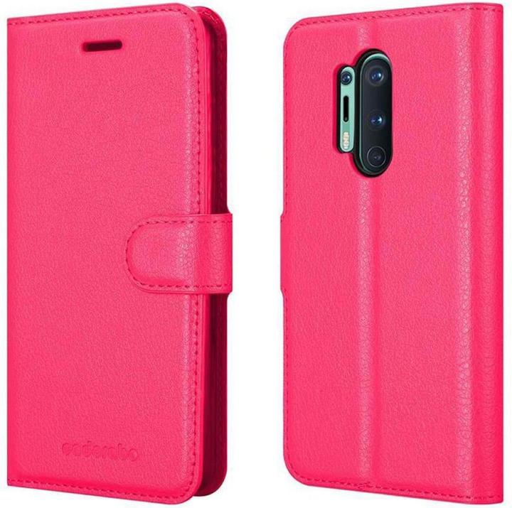 Actual product image Cadorabo Book with stand function cover (OnePlus 8 Pro)