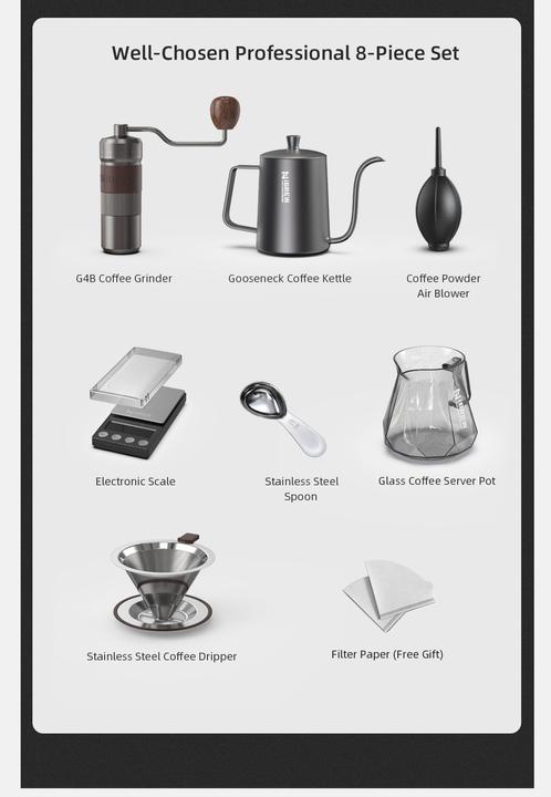 Produktbild HiBREW S1 Kaffee-Handbrühset (0.50 l)