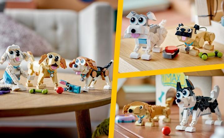 Immagine prodotto LEGO 31137 Cani carini (31137, LEGO Creator 3-in-1)