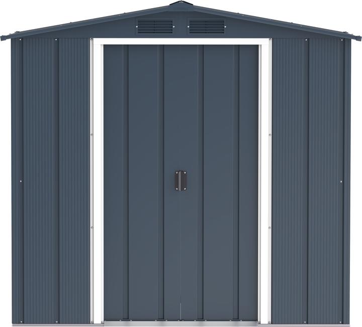 Actual product image Tepro Eco 6x4 shed, anthracite/white