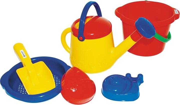 Actual product image Spielstabil Classic sand set in rucksack