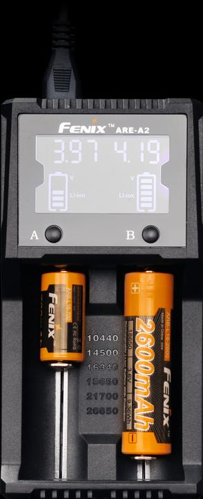 Produktbild Fenix Ladegerät ARE-A2 (1 Stk., AA, AAA, Ladegerät inkl. Akku)