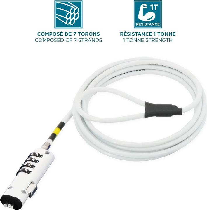 Produktbild Mobilis Nano - Slim security lock - Code