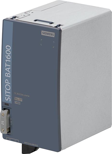 Produktbild Siemens SIEM 6EP4132-0JA00-0AY0 SITOP BAT1600 DC 24 V 2,5 Ah LiFePO4 Lithiumakku fuer SI