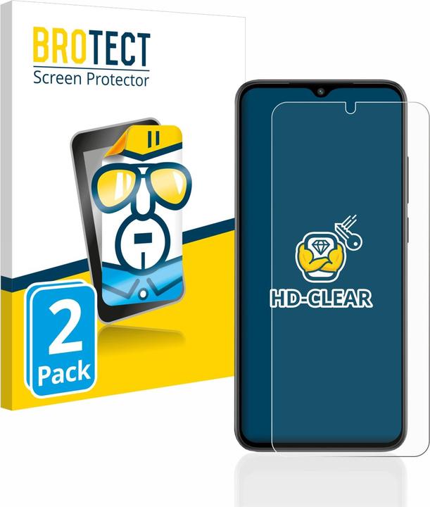 Produktbild BROTECT Schutzfolie Displayschutz Klar (2 Stück, Xiaomi Redmi A2)