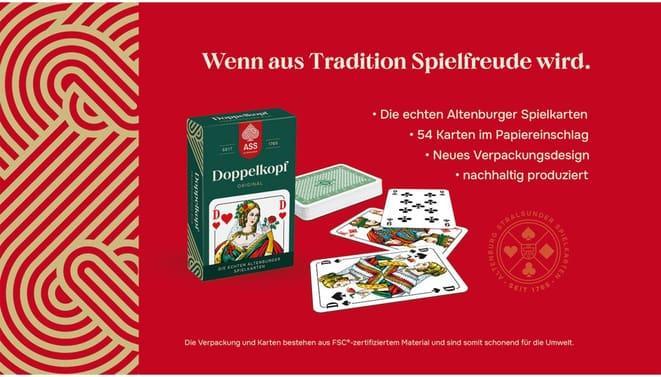 Produktbild ASS Altenburg ASS Altenburger:FSC Doppelkopf, französ (Deutsch)