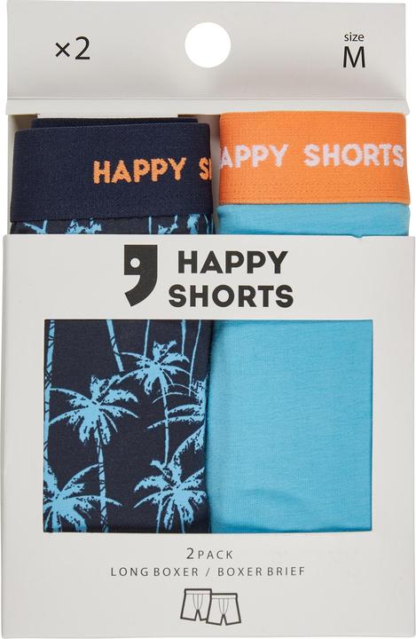 Immagine prodotto Happy shorts Langer Boxer Jersey Boxer Briefs (M, Confezione da 2)