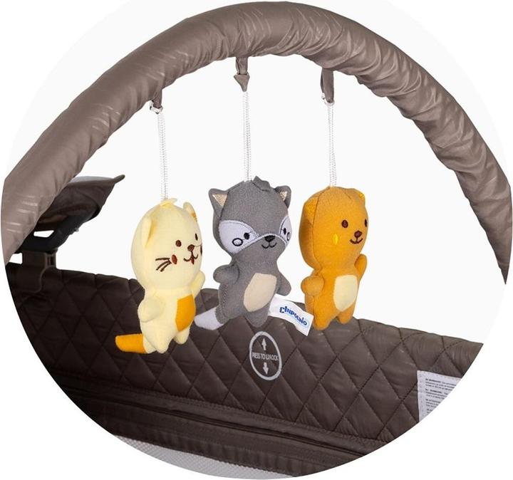 Actual product image Chipolino Reisebett Luna 2 Ebenen