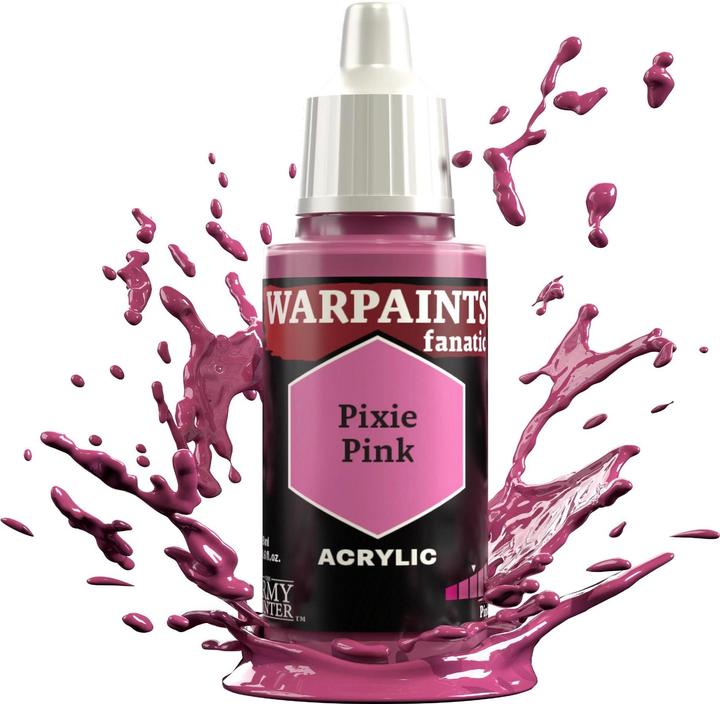 Image du produit The Army Painter Couleur Warpaints Fanatic : Pixie Pink 18 ml