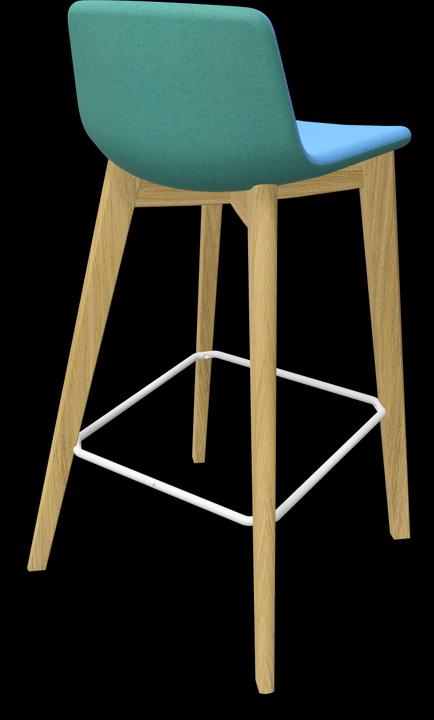 Immagine prodotto Narbutas Sgabello da bar Twist & Sit