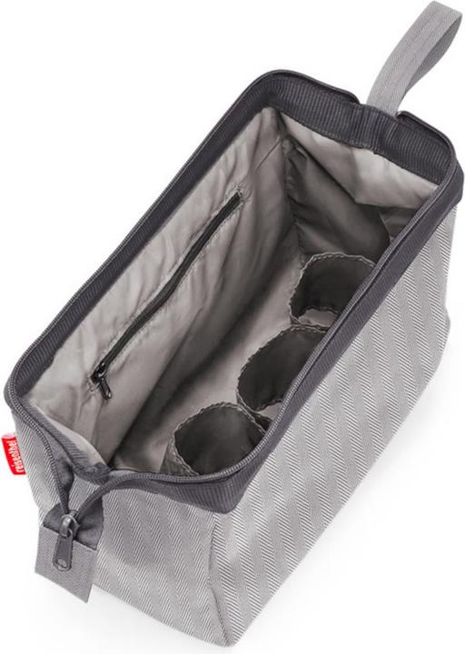 Actual product image reisenthel travelcosmetic herringbone grey (4 l)