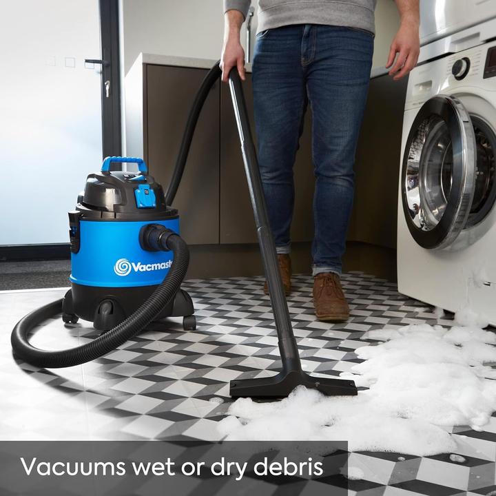 Actual product image Vacmaster VQ1220PFC 1250W 20L Wet Dry Vacuum Cleaner (Wet dry vacuum cleaner)