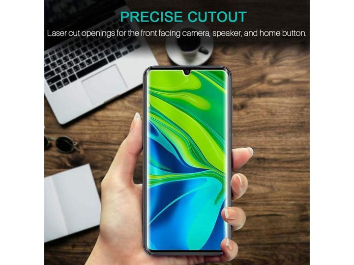 Immagine prodotto Screenguard Xiaomi Mi Note 10 Pellicola protettiva in vetro Custodia Design amichevole (1 Pezzo/i, Xiaomi Mi Note 10)
