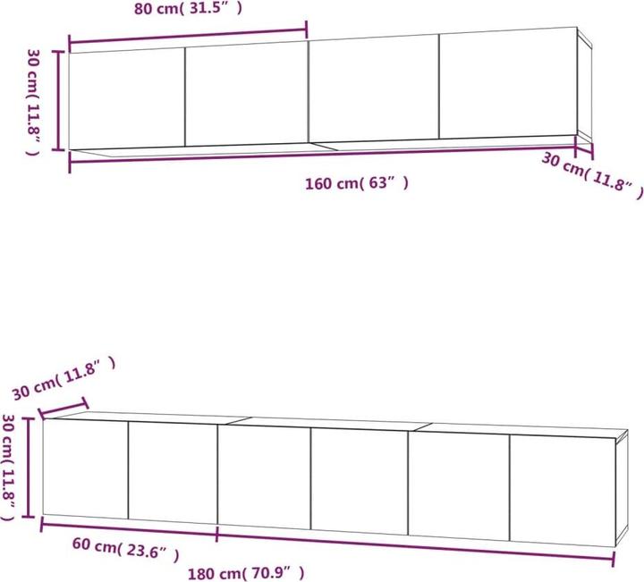 Image du produit VidaXL Fiona (60 x 30 x 30 cm)