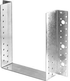 Produktbild GH Balkenschuh Kombi 05/2,5 aussenliegend 180x200 - Stahl feuerverzinkt (Balkenschuh, 1 Stk.)
