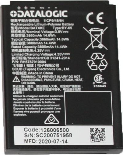 Image du produit Datalogic Batterie pour Memor K