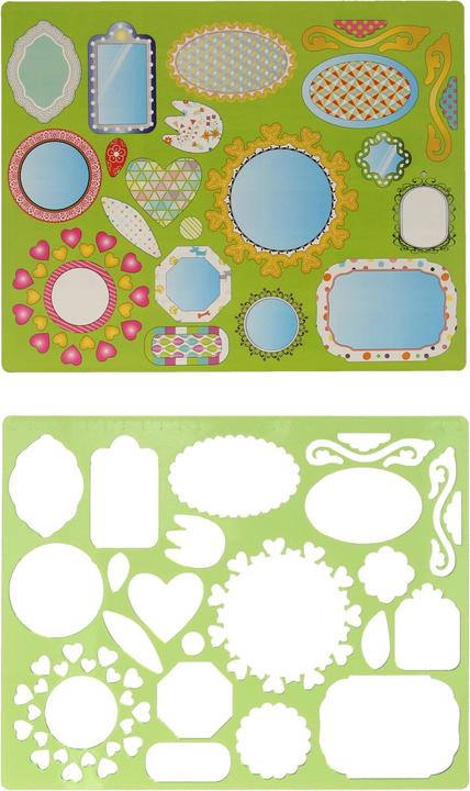 Actual product image Drawing template mirror, 27x19cm