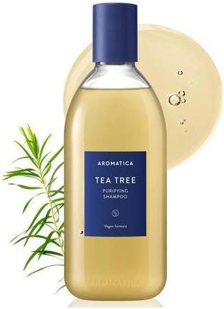 Actual product image Aromatica Tea Tree Purifying Shampoo 400ml (400 ml, Liquid shampoo)