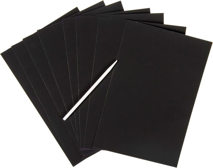 Produktbild LG-Imports Kratzset Regenbogen, 9-tlg.