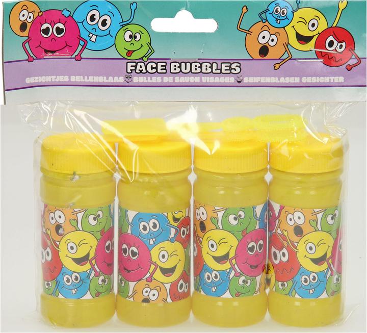 Produktbild LG-Imports Bubble Blowing Smile Face, 4x50ml