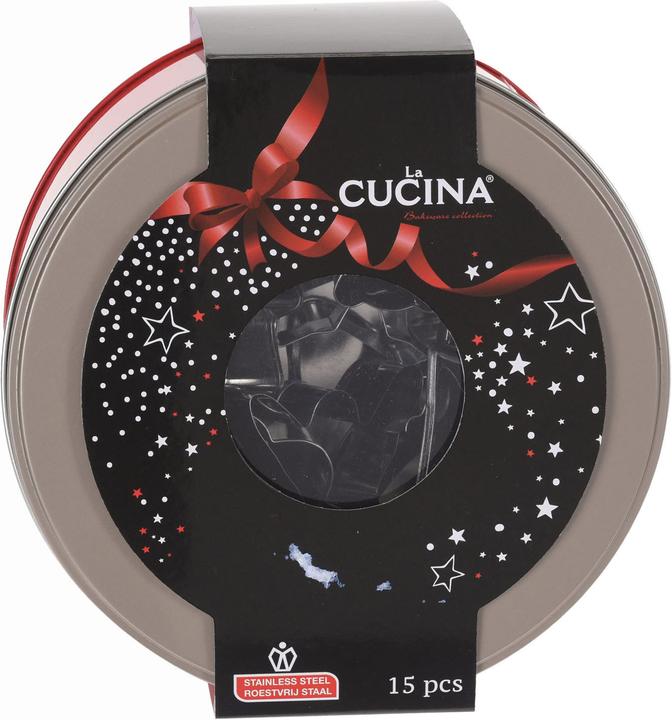 Produktbild La Cucina Vorsatz Weihnachten RVS, 15st.