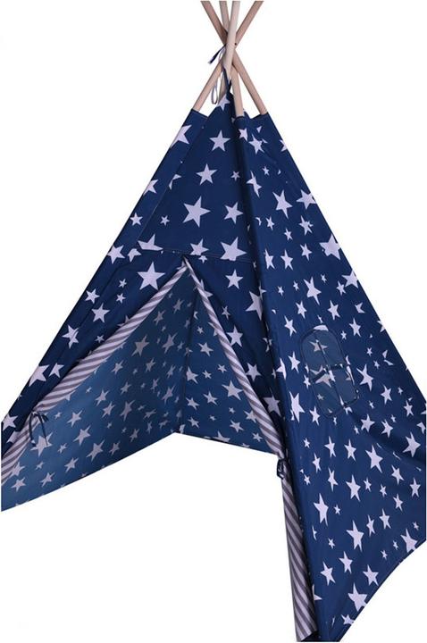 Image du produit Koopman Tipi bleu avec étoiles