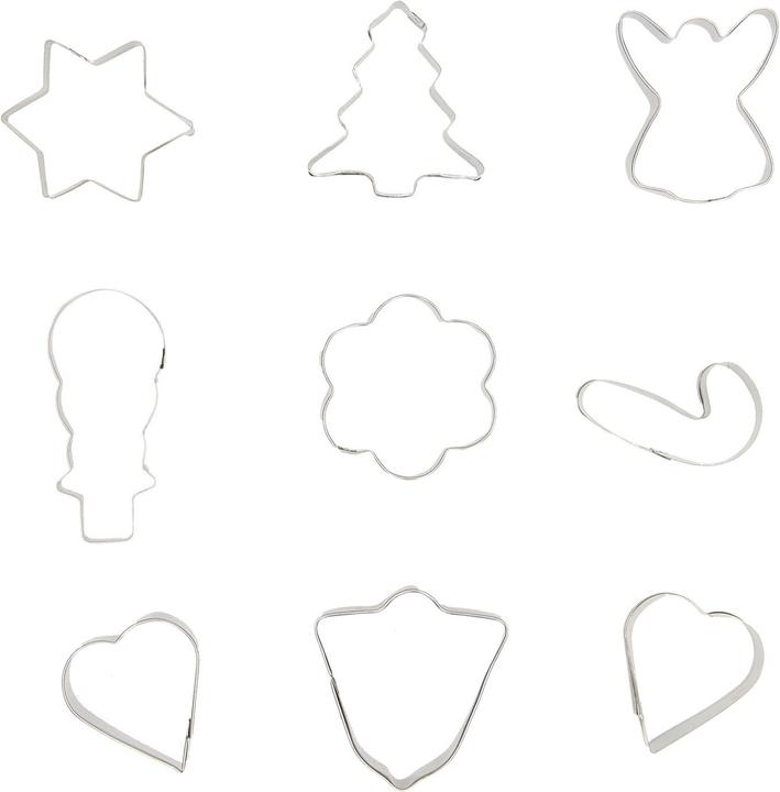 Actual product image La Cucina Cut outs set Christmas, 10pcs.