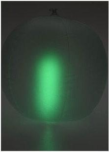 Actual product image Free and Easy Glow in the dark balloon, 23cm