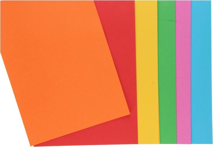 Produktbild Farbiges Bastelpapier (48 x)