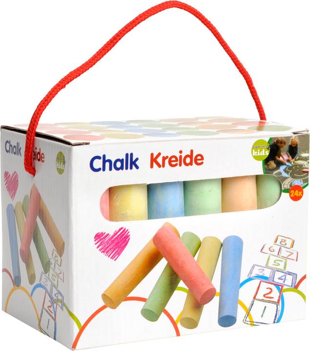 Actual product image Topwrite Kids Sidewalk chalk, 24... (Multicoloured, 24 x)