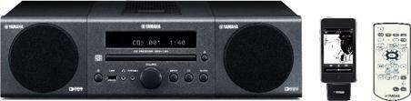 Actual product image Yamaha MCR-140, complete micro system, dark grey