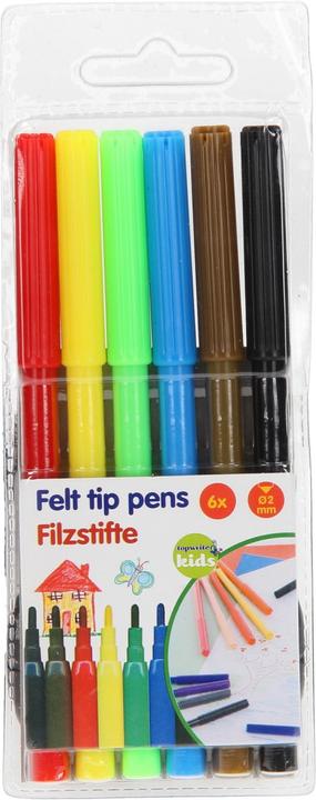 Produktbild Topwrite Kids Filzstifte, 6st. (Mehrfarbig, 6 x)