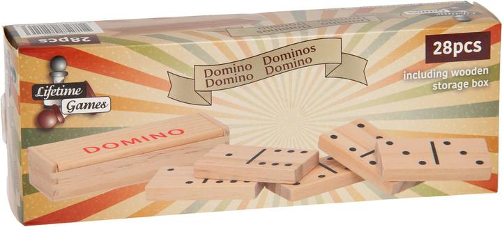 Produktbild Lifetime Games Leerer hölzerner Domino (Multilingual)