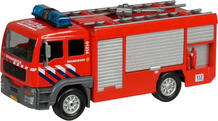 Immagine prodotto I vigili del fuoco spengono un'auto con luci e suoni