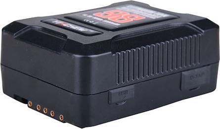 Actual product image Rolux Smart V-Mount Battery YC-98S 98Wh 14.8V 6800mAh (1 pcs., 6800 mAh, Battery + charger)