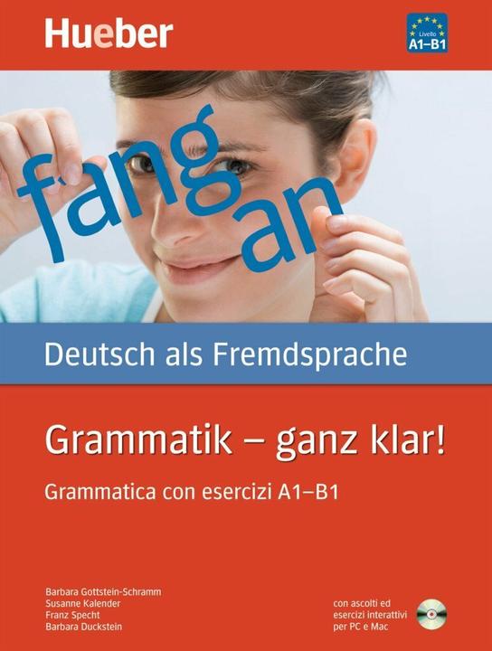 Image du produit Grammatik - ganz klar! Übungsgrammatik mit CD-ROM - Hörübungen und interaktive Übungen, I-Ausgabe (Allemand, Pic de Franz, Barbara Gottstein-Schramm, Barbara Duckstein, Calendrier de Susanne, 2018)