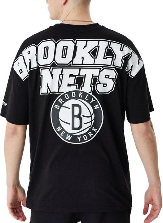 New Era NBA Oversized Shirt - BACKPRINT Brooklyn Nets - M (M)