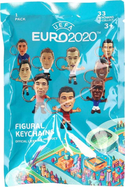 Produktbild Sambro Überraschung Schlüsselanhänger Europameisterschaft Euro 2020 3D Figur