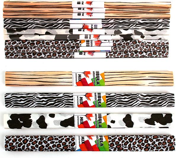 Produktbild Starpak Krepp-Papier Tiere, 10er-Set (10 x)