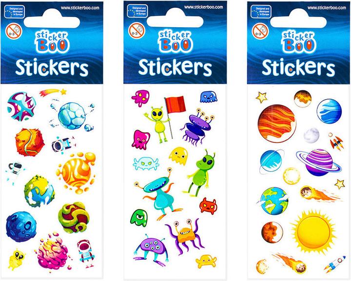 Image du produit Sticker Boo Feuille d'autocollants Place