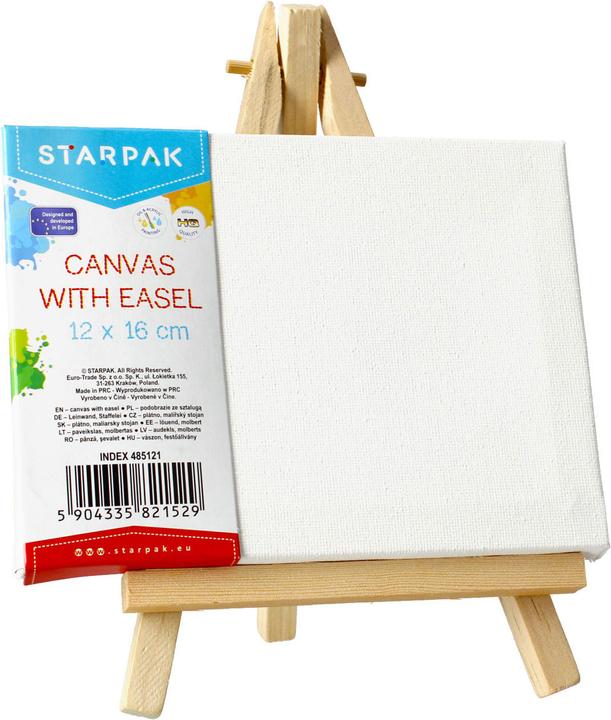 Immagine prodotto Starpak Leinwand mit Staffelei