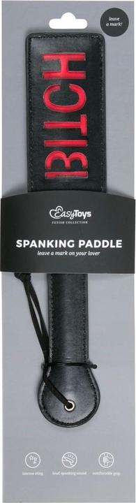 Produktbild Fetish Collection Zwarte Leren Paddle Bitch