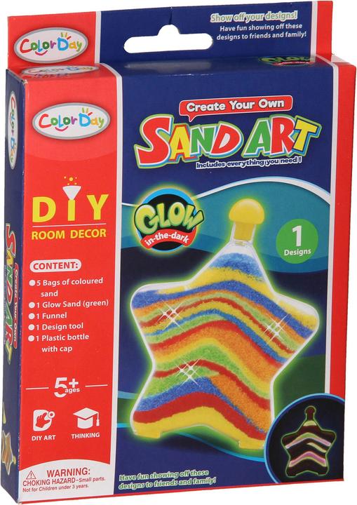 Produktbild Color Day Sand Kunst im Dunkeln leuchten