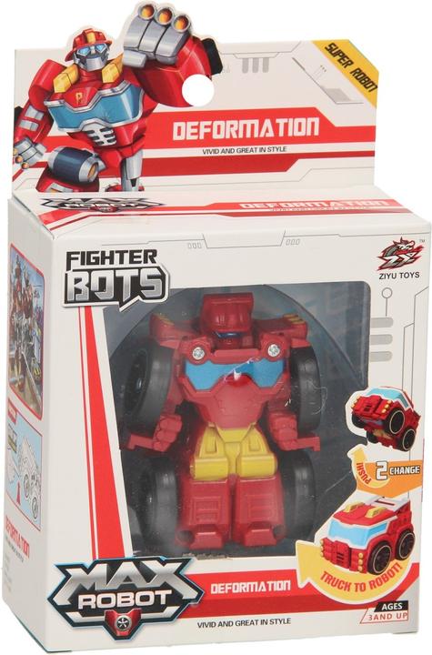 Actual product image Ziyu Toys Max Robot transformation car