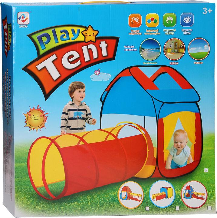 Actual product image Liying Play tent with tunnel