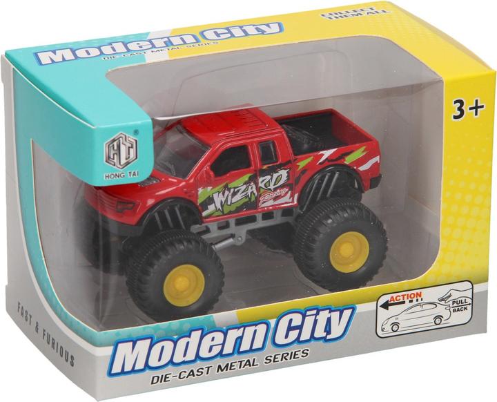 Actual product image Hong Tai Die Cast Pull Back Monster Truck