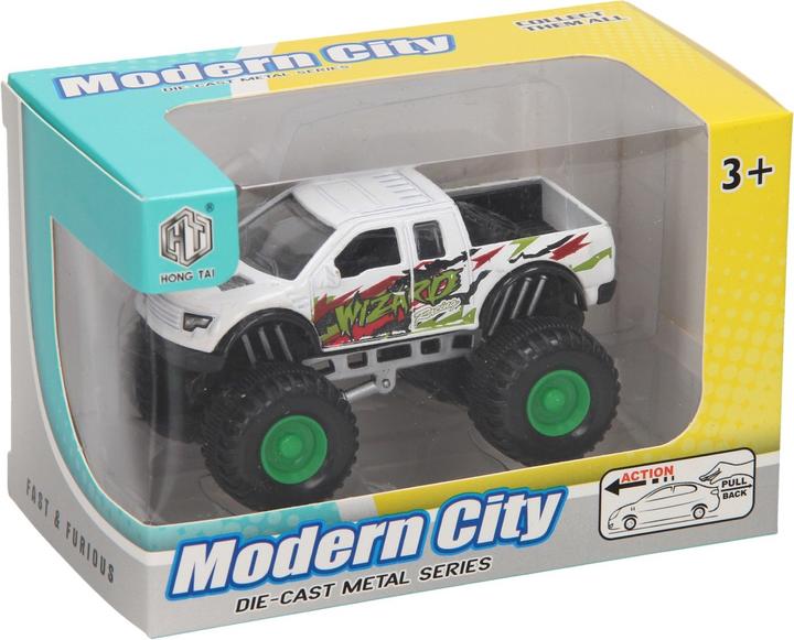 Actual product image Hong Tai Die Cast Pull Back Monster Truck